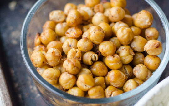 Zingy chickpeas protein meal